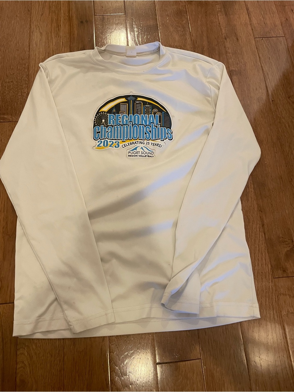 Regional Championships 2023 White Long Sleeve Shirt
